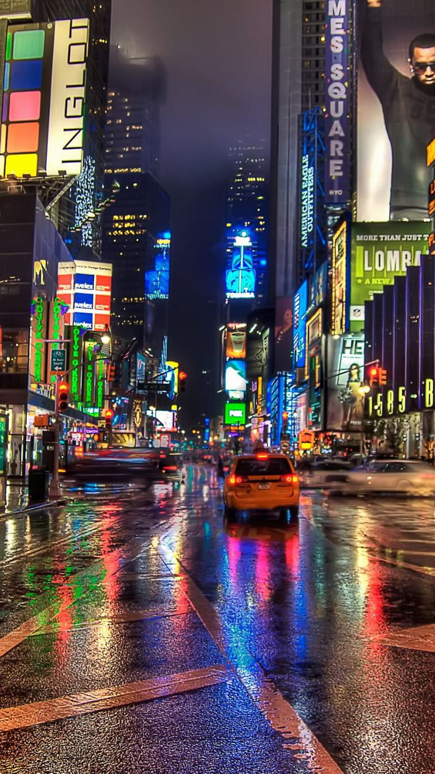 New York City, Time Square HD phone wallpaper
