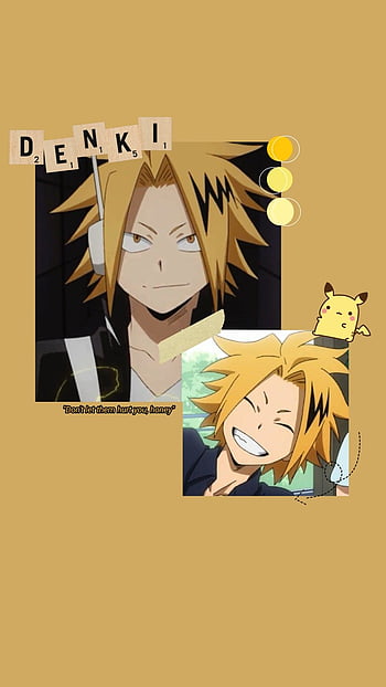 LOCKS DA SABEINA - Lockscreen Denki Kaminari ( Boku No Hero Academia ...