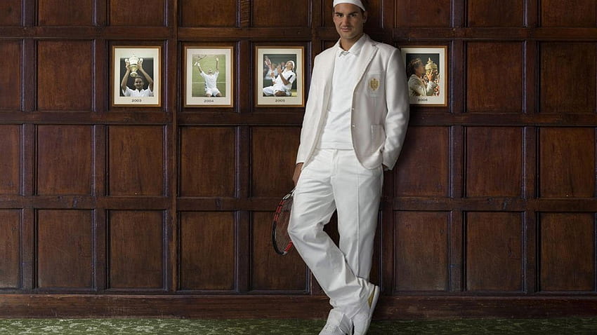 Roger Federer Wimbledon HD wallpaper