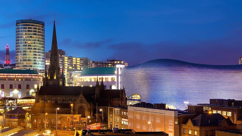 Wallpaper : city, UK, urban, building, ART, skyline, architecture, clouds,  landscape, Birmingham, dramatic, powerful 3889x2883 - - 1000847 - HD  Wallpapers - WallHere