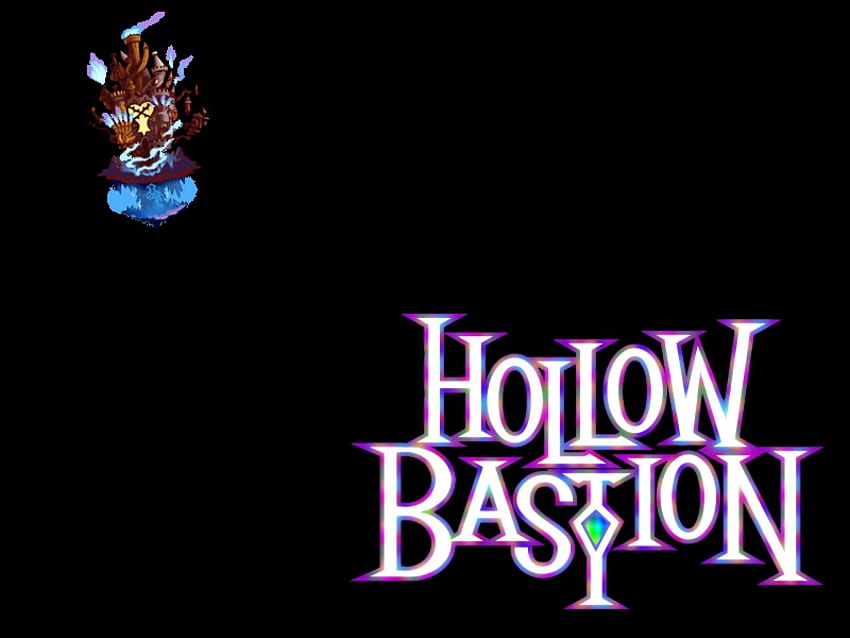 Hollow Bastion (KH), hollow bastion, logo, kh, world, kingdom hearts HD wallpaper