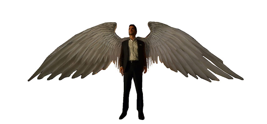Lucifer morning star with wings PNG for HD wallpaper
