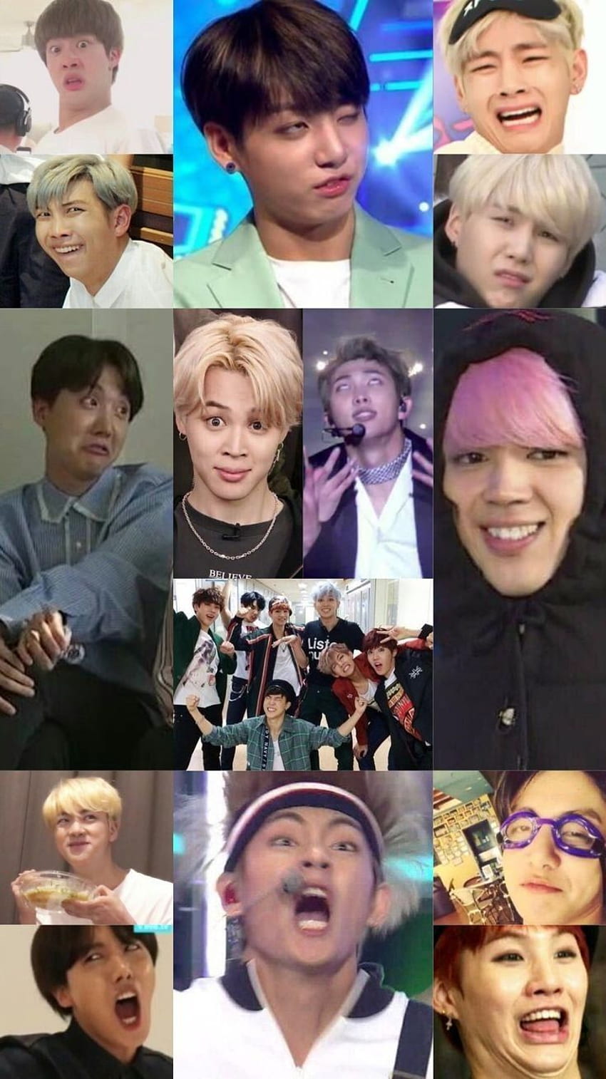 Bts faces are the best Meme faces