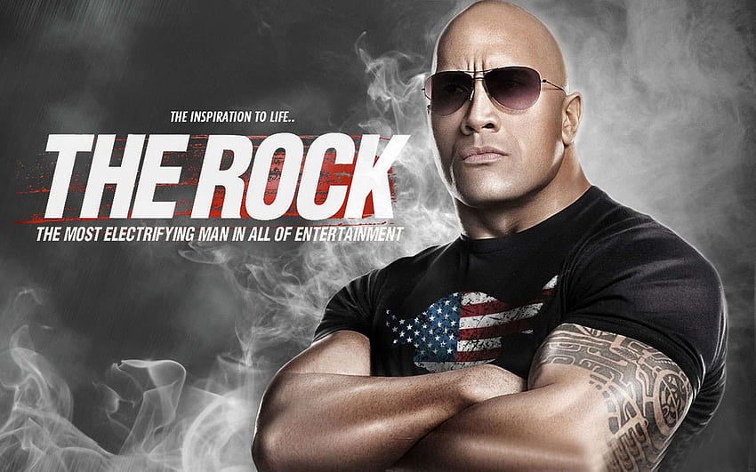 WWE The Rock, Dwayne Johnson Rock HD wallpaper