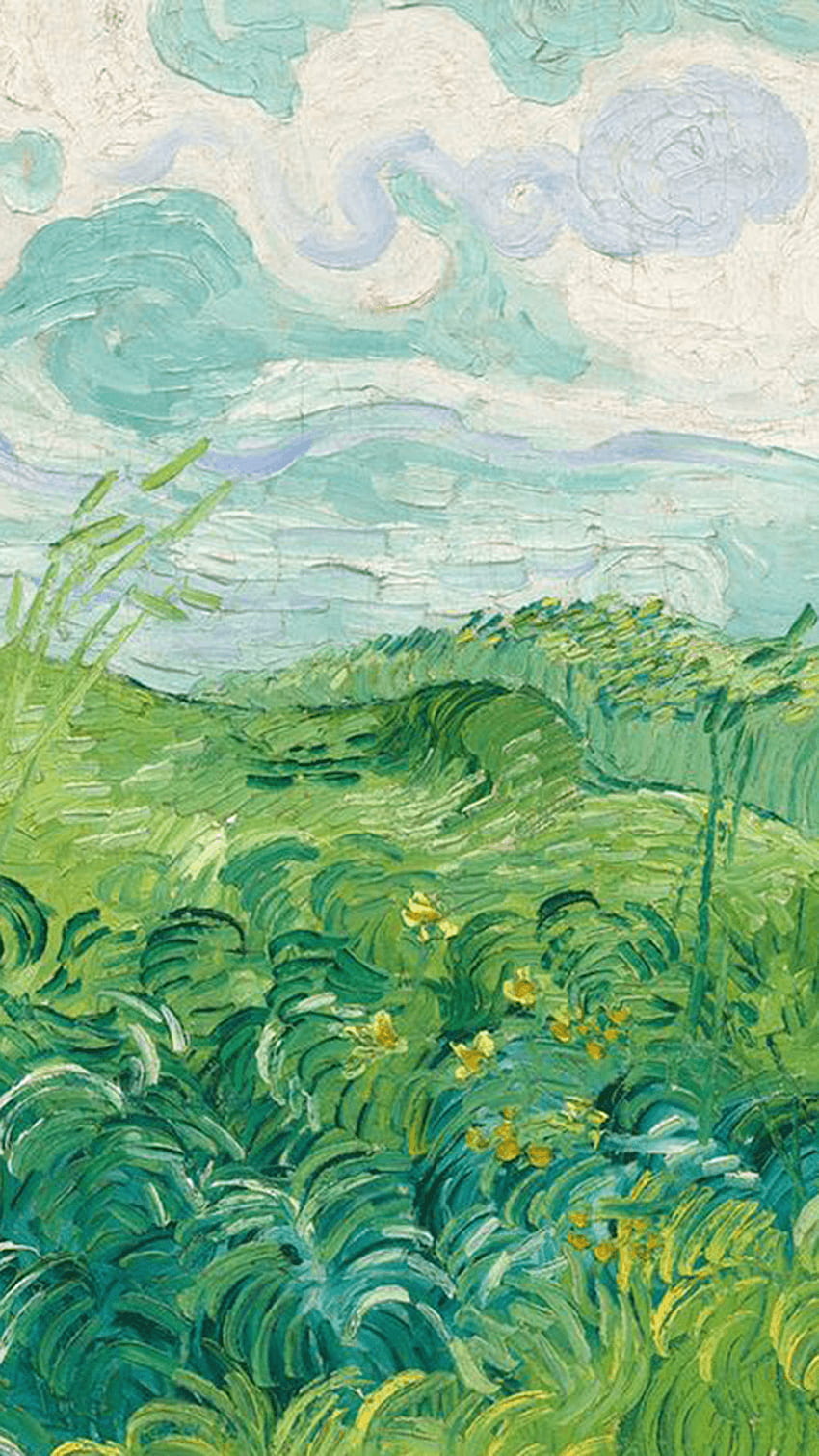 заключващи екрани, Tumbler Van Gogh iPhone HD тапет за телефон