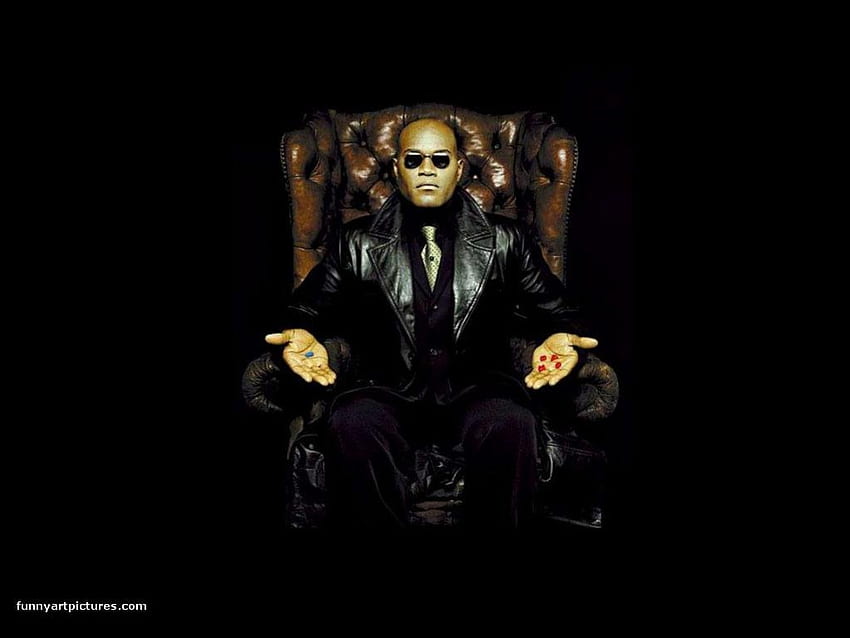 Morpheus, , matrix, throne HD wallpaper