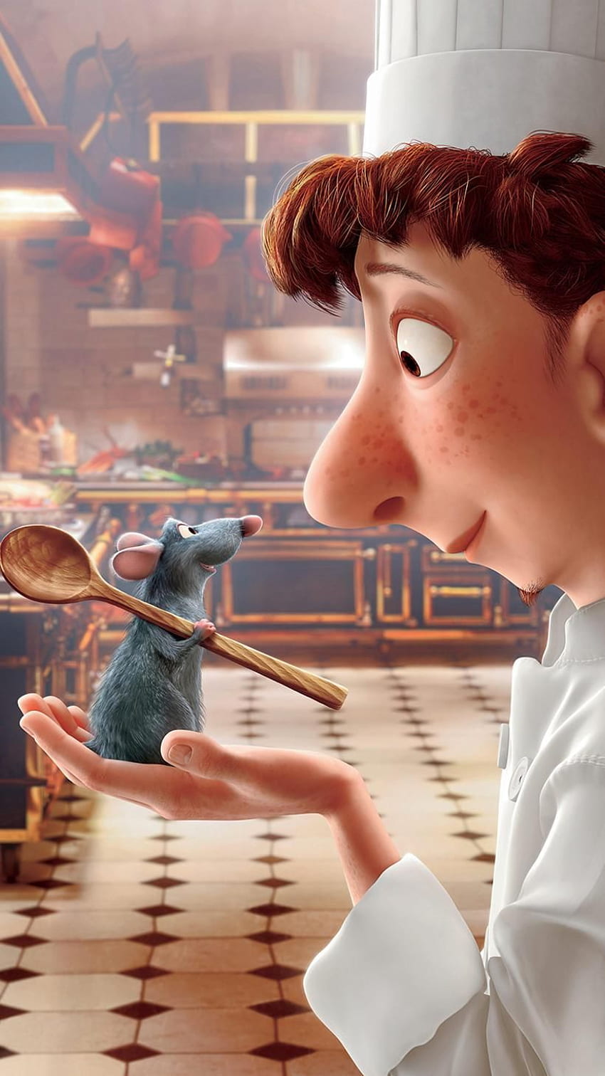 Ratatouille (2007) Telefon im Jahr 2019. Disney HD-Handy-Hintergrundbild