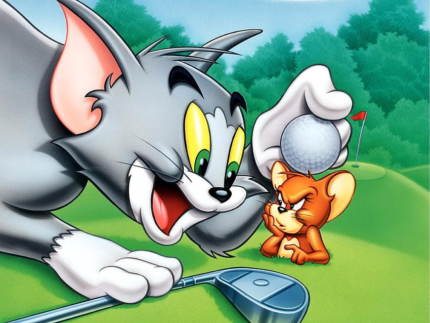 Kreskówka, Tom I Jerry Tapeta HD