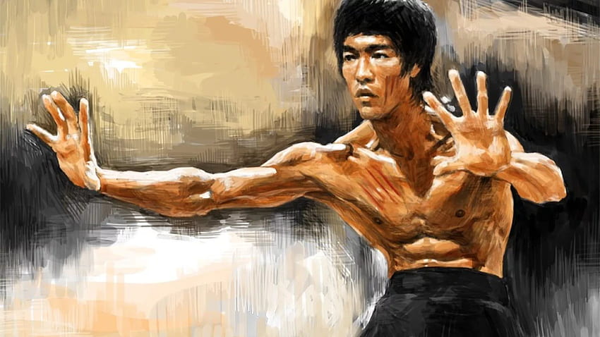 Bruce Lee On Bruce Lee High Quality Resolu, Bruce Lee Full HD wallpaper