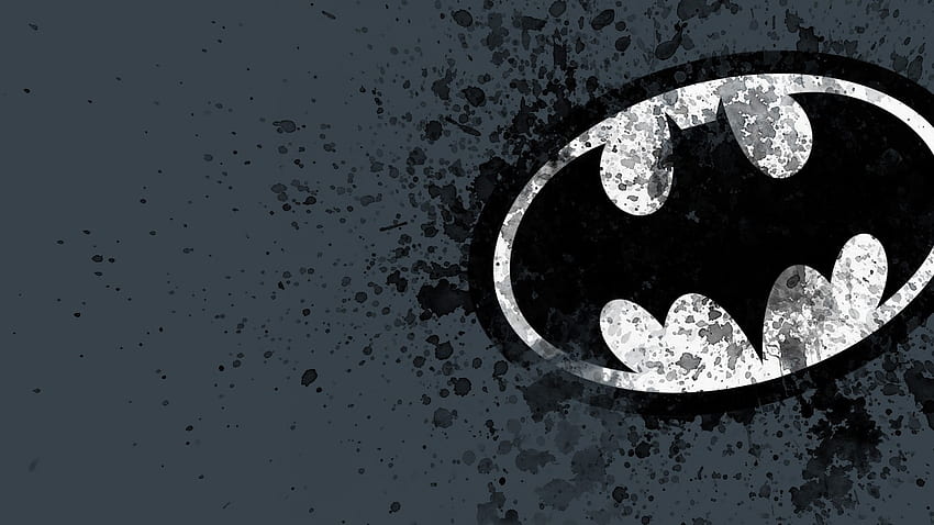 batman logo black and white [] for your , Mobile & Tablet. Explore Black and White Batman . Black and White Batman , White And Black, Black and Grey Batman HD wallpaper