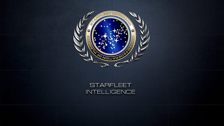 STARFLEET INTELLIGENCE. Star on FEDERATION INSIGNIA. Star Trek. New star trek, Star trek , Star trek universe HD wallpaper