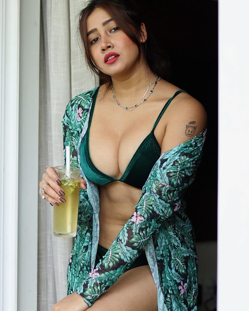 Sofia Ansari, Brust, Haare HD-Handy-Hintergrundbild