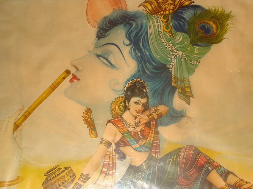 Tuhan Krishna, Marah Krishna Wallpaper HD