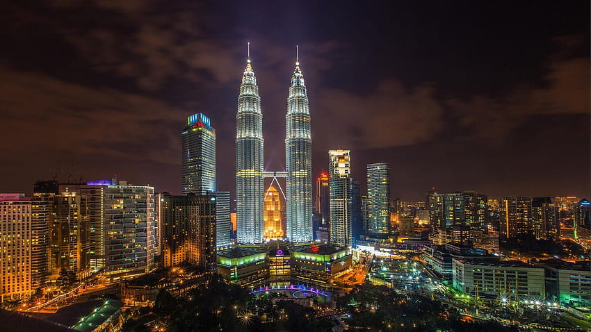 CN 44 - Jpeg V.6.9 , (Twin Towers, Malaysia), Malesia HD-Hintergrundbild