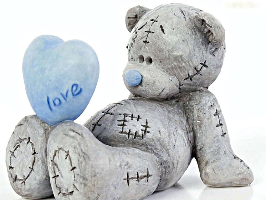 Untuk Anda, Valentine, boneka beruang, teddy, Hari Kasih Sayang, cinta, Kasih Sayang, hati Wallpaper HD