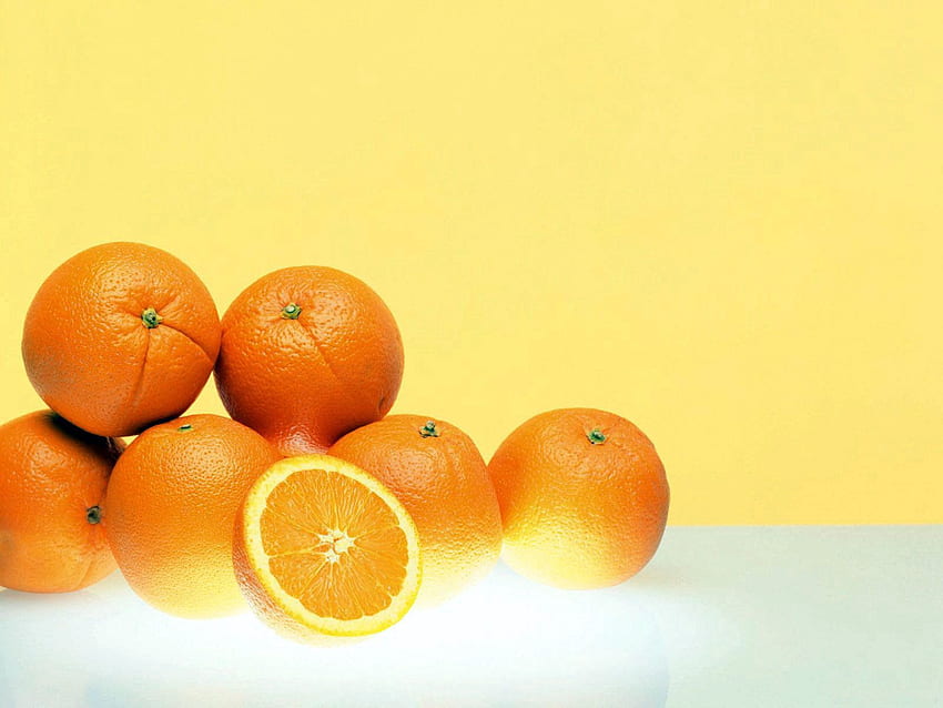 Food, Oranges, Fruit, Ripe HD wallpaper