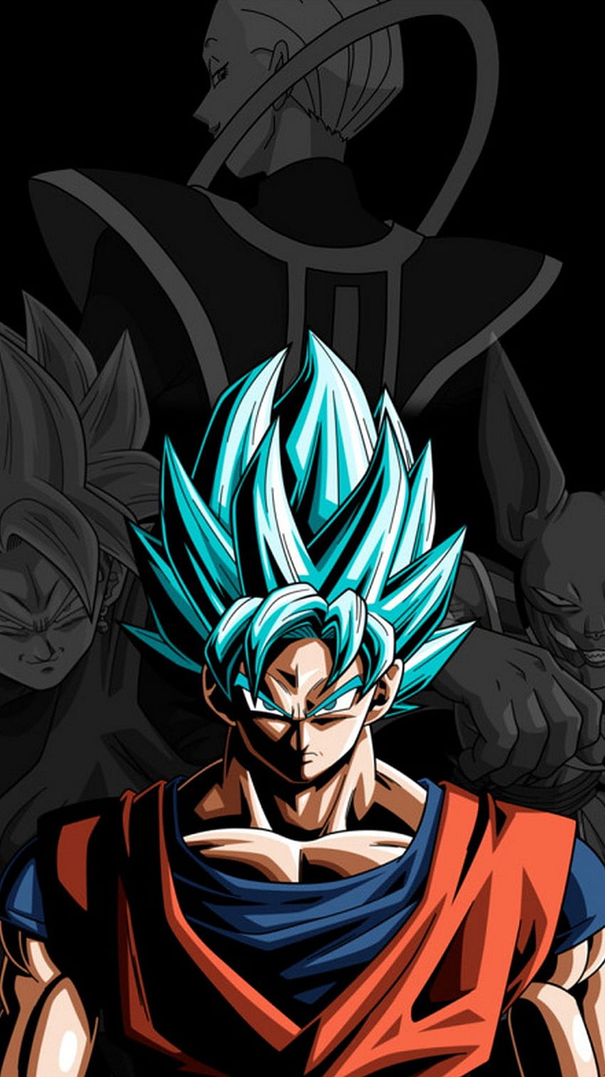 Goku Nahaufnahme 3D, Goku Grün HD-Handy-Hintergrundbild