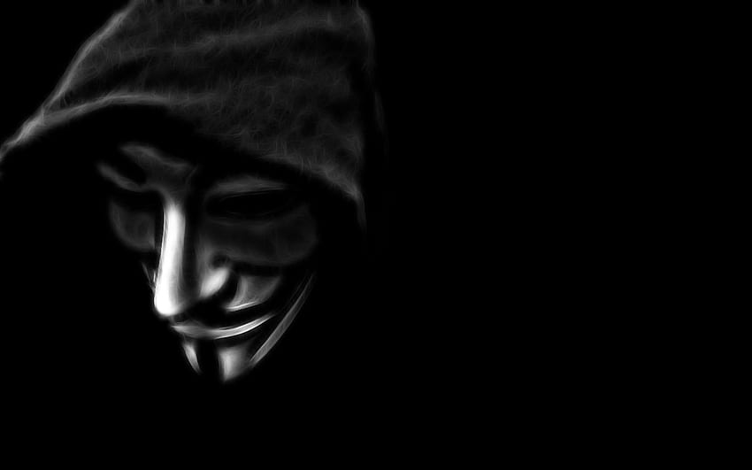 Анонимен хакер, тъмен хакер HD тапет