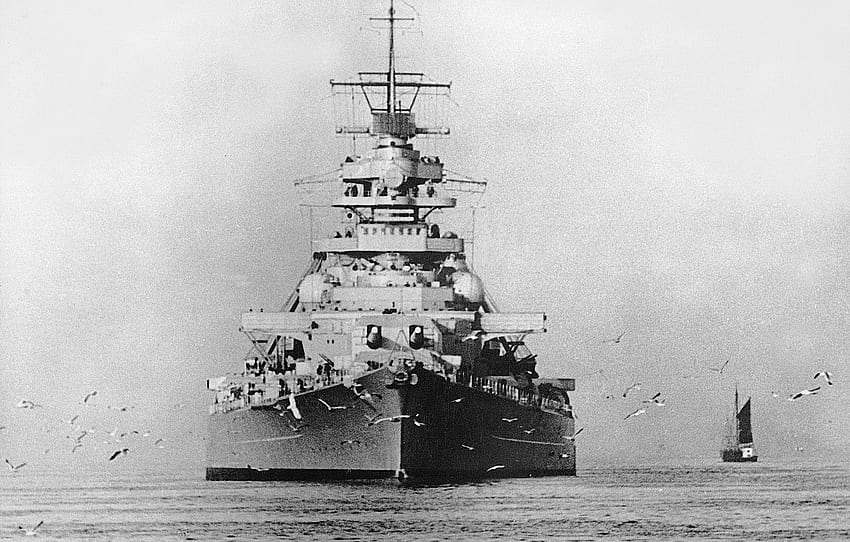 Encouraçado, Bismarck, 1939, Bismarck, Marinha Alemã, Navios de Guerra Alemães da Segunda Guerra Mundial papel de parede HD