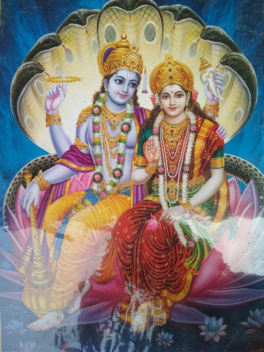 Laxmi Narayan 경의 아름다운 . 신의 축복이 모두에게 있기를. 크리슈나 경, 크리슈나 경, 비슈누 경 예술 HD 전화 배경 화면