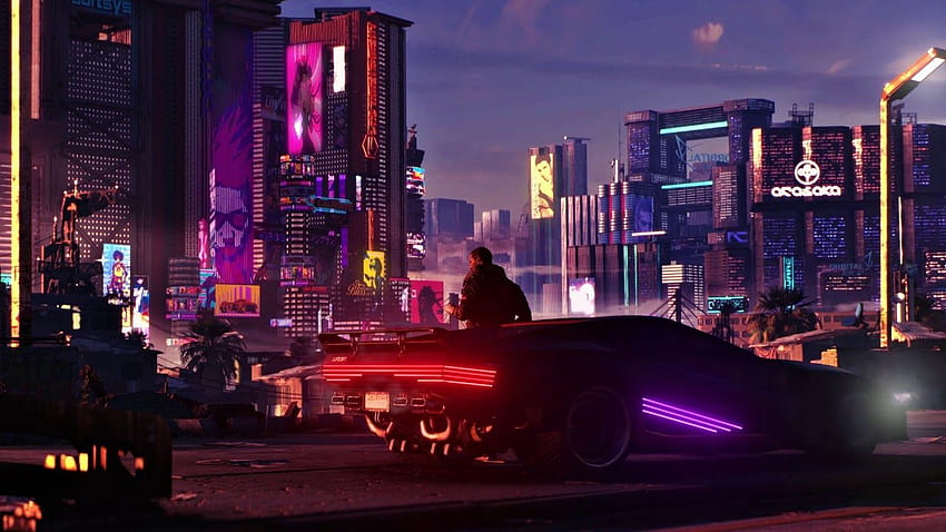 Cyberpunk 2077 City - Impresionante, Cyberpunk Night City fondo de pantalla