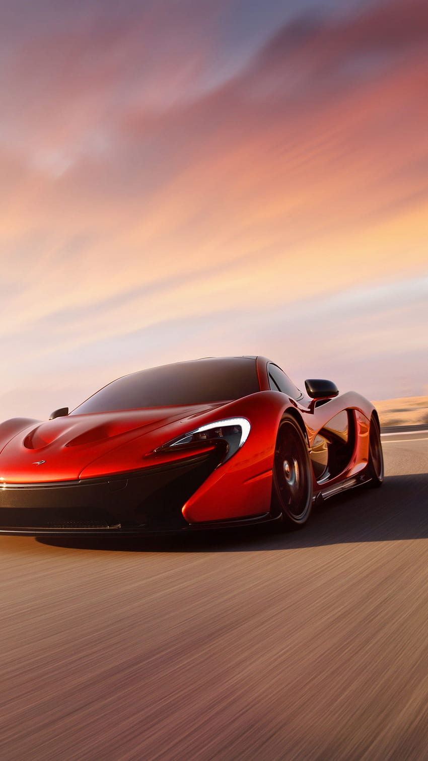 McLaren P1, hybryda, hipersamochód, coupe, recenzja, zakup, wynajem, Mclaren P1 Volcano Red Tapeta na telefon HD