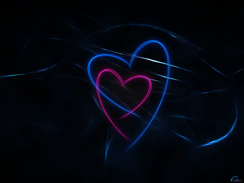 Love sign in the deep dark background Dream Background HD wallpaper | Pxfuel