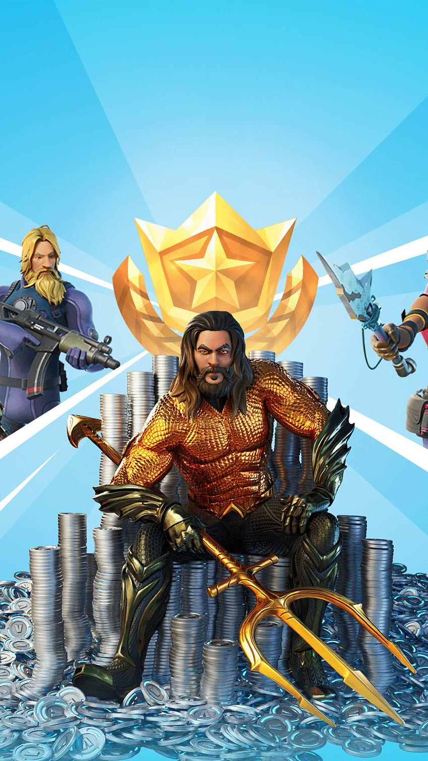Aquaman Fortnite Skin Ultra Mobile in 2020. Aquaman, Best gaming , Mobile, Minecraft Fortnite HD phone wallpaper