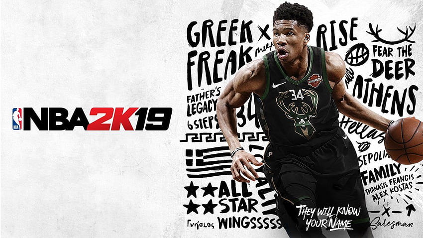 NBA 21 - Phenom. Greek Freak. And now, cover athlete HD wallpaper