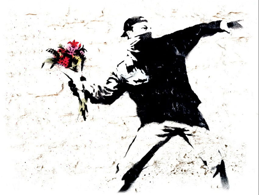 Banksy Graffiti Fresh New Art PX [] für Ihr , Handy und Tablet. Entdecken Sie Banksy. Banksy-Kunst, Banksy, Banksy iPhone 6 HD-Hintergrundbild