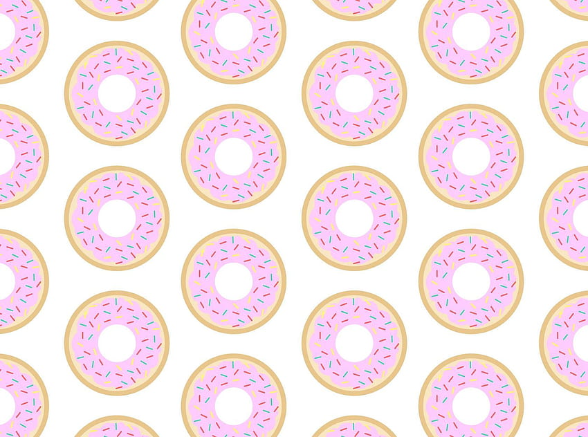 도넛, 도넛 패턴 HD 월페이퍼