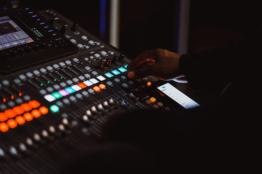 Music, Hand, Mixing, Buttons, Mixer, Mixer Remote, Mixing Console, Mixer Console HD wallpaper